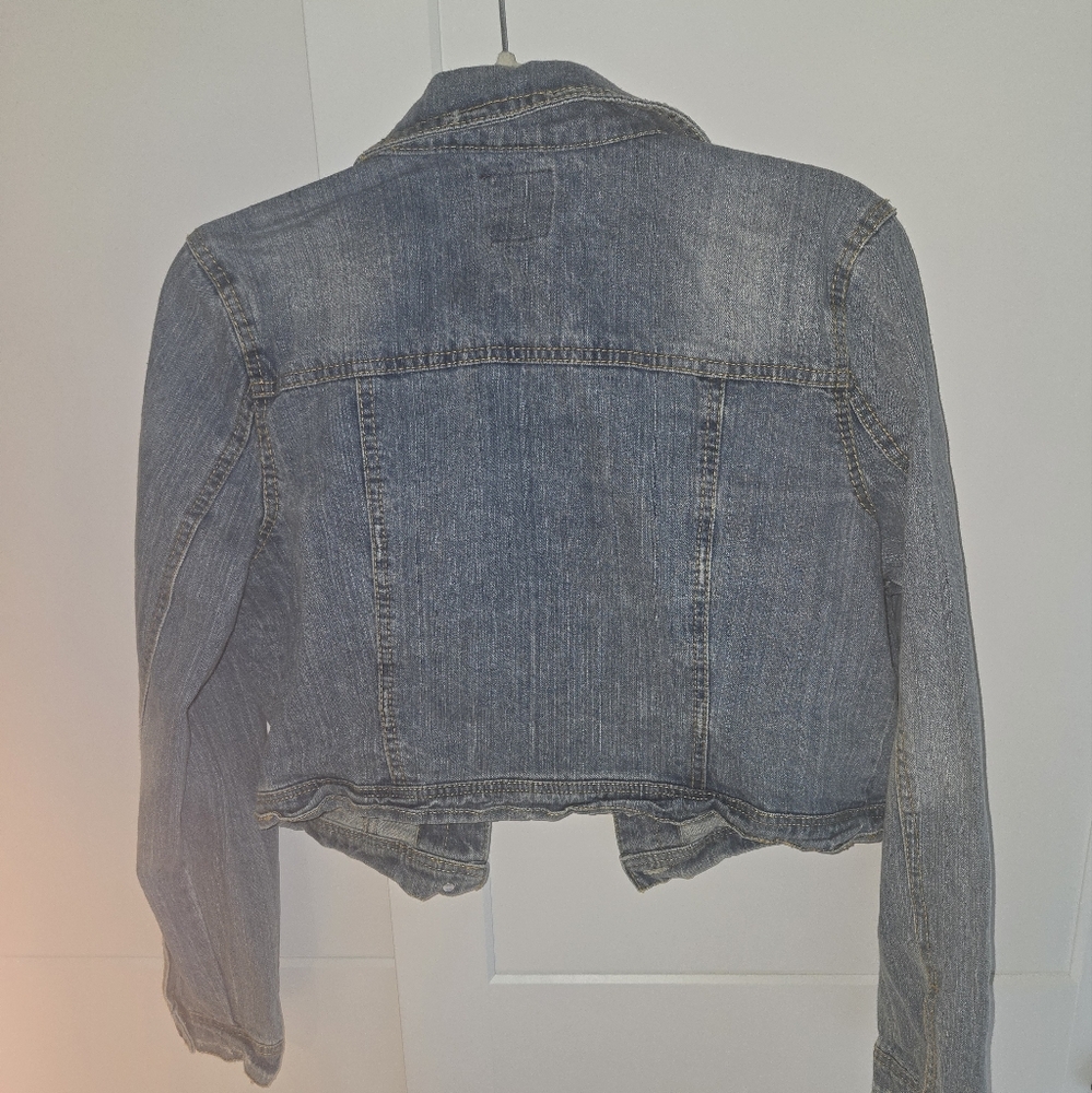 New Blue Denim Jacket Size XL - Picture 2 of 2